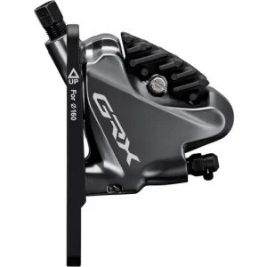 Csak ma Féknyereg hidraulikus SHIMANO GRX gravel tárcsafékhez gyantás/hűtőbordás betéttel BR-RX810 hátsó