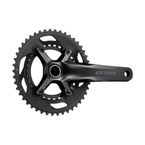 Vedd meg most SHIMANO GRX FC-RX600 Hajtómű 172,5mm 46/30 fog 11 sebességes két részes csapágy nélkül