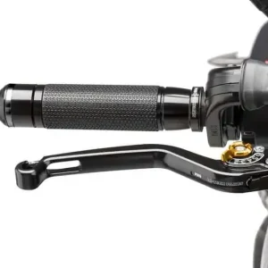 Gyors kiszállítás Brake lever without adapter PUIG 170NO hosszú black/gold kiárusítás