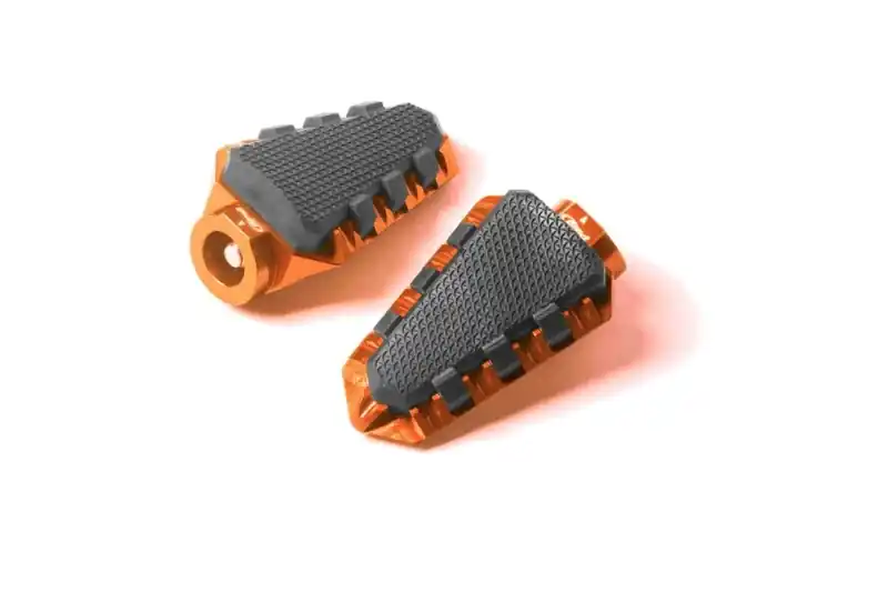 Kiárusítás Footpegs without adapters PUIG TRAIL 7319T narancssárga with rubber