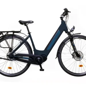 Végkiárusítás Neuzer siena női 19 e-trekking sötétszürke/kék bafang középmotoros