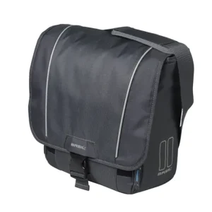 Különleges ajánlat Basil egyoldalas táska Sport Design Commuter Bag, Hook ON, szürke-18 L