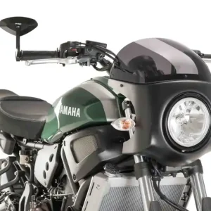 Azonnali szállítás Windshield PUIG SEMI-FAIRING 8933F matt black dark smoke