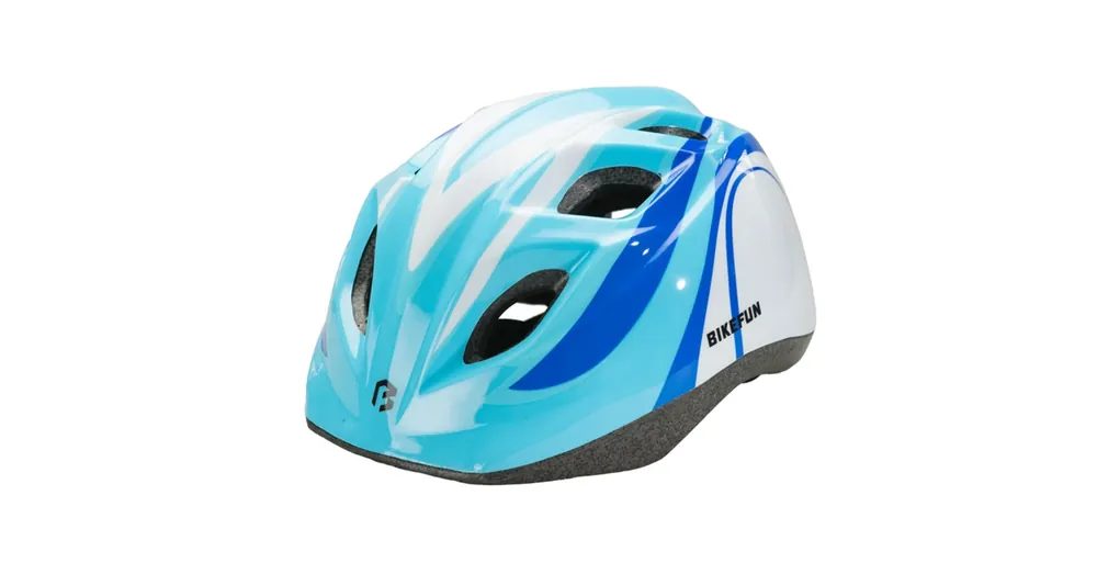 Fejvédő BIKEFUN JUNIOR KÉK/FEHÉR Bestseller