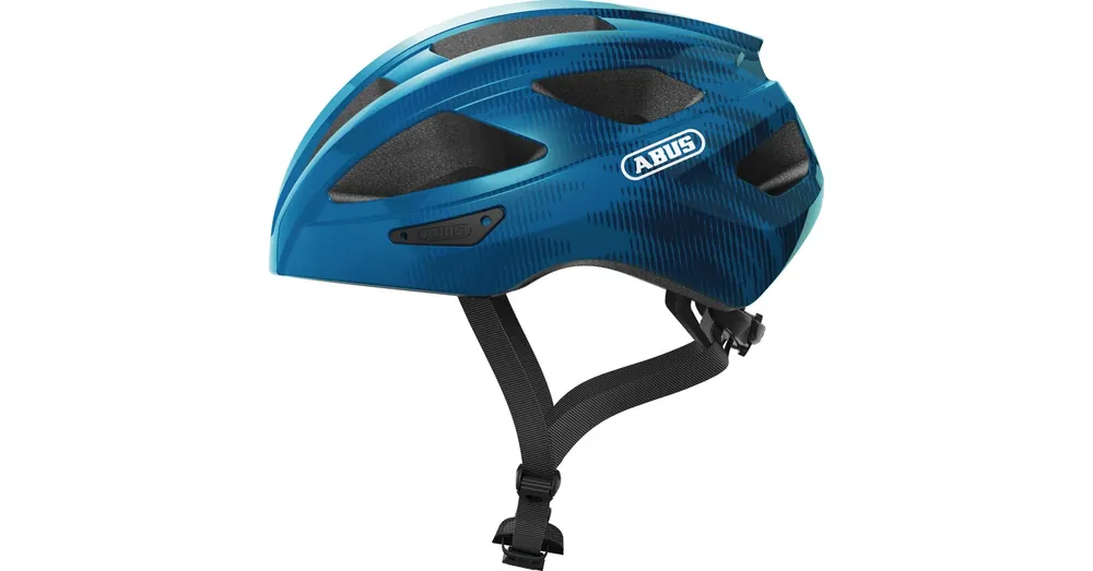 ABUS kerékpáros sport sisak Macator, In-Mold, steel blue, L (58-62 cm) Kiárusítás