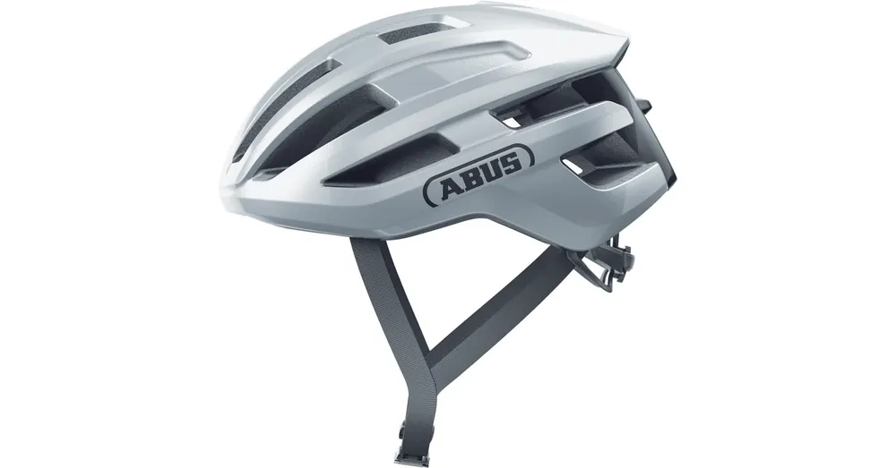 Bestseller ABUS kerékpáros sport sisak Powerdome, In-Mold, gleam silver M (54-58 cm)