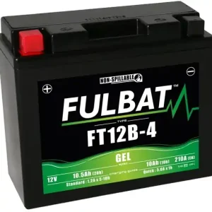 Zselés akkumulátor FULBAT FT12B-4 GEL (YT12B-4) Gyors szállítás