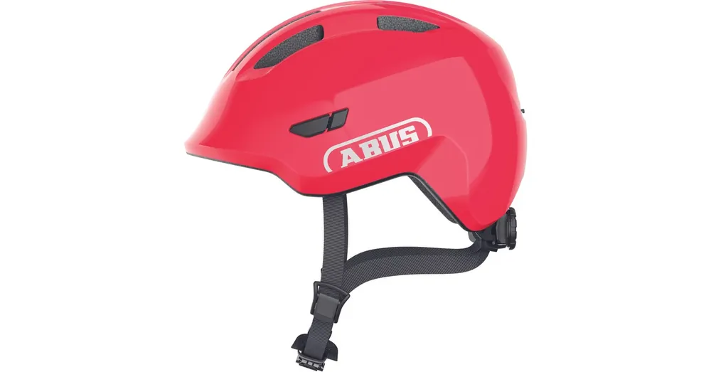 Legnépszerűbb ABUS kerékpáros gyerek sisak Smiley 3.0, In-Mold, shiny red, M (50-55 cm)