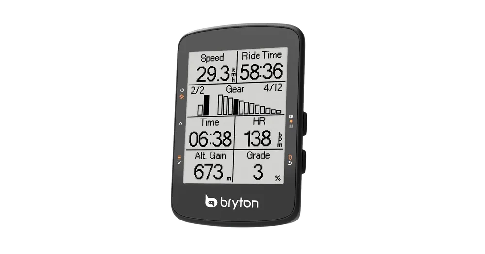 Computer BRYTON RIDER 460D GPS komputer SZETT Végkiárusítás
