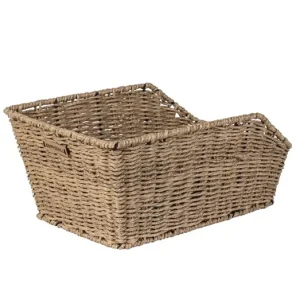 Árcsökkenés Basil hátsó kosár Cento Rattan Look, fix rögzítéssel, világosbarna