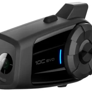 Biztonságos fizetés SENA Bluetooth kihangosító headset beépített 4K kamerával 10C EVO