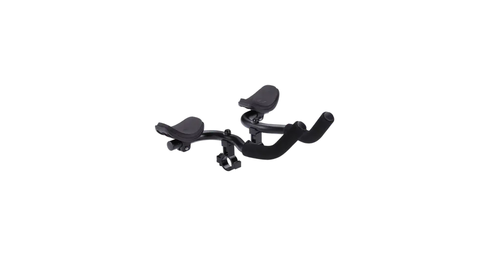 BBB Cycling kerékpáros időfutam könyöklő BHB-59 AeroComfort, alumínium, 22.2/25.4/31.8mm, ergonomikus forma, 282mm hosszú, fekete Különleges ajánlat