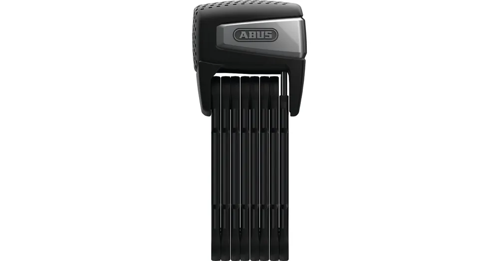 ABUS hajtogatható lakat riasztóval BORDO SmartX Alarm 6500A/110, kulcs nélküli rendszer, SH tartóval, távirányítóval, fekete Gyors kiszállítás