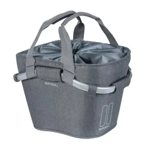 Azonnali szállítás Basil Classic Carry All Front Basket KF szövet kosár