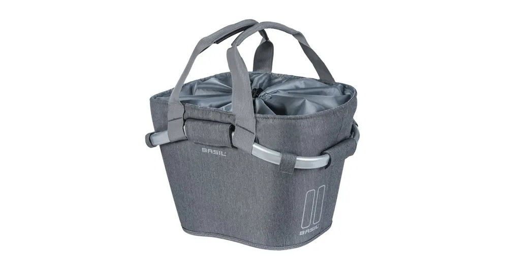 Azonnali szállítás Basil Classic Carry All Front Basket KF szövet kosár