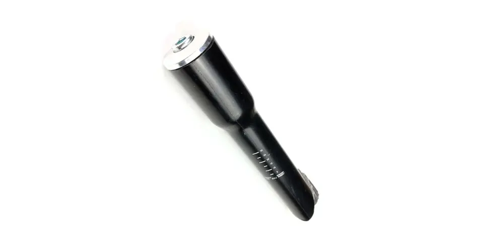 Zoom univerzális kormányszár (stucni) átalakító adapter 22,2 mm-es hagyományos, ékesről A-Head-re (28,6 mm), fekete (ezüst színű kupakkal) Népszerű