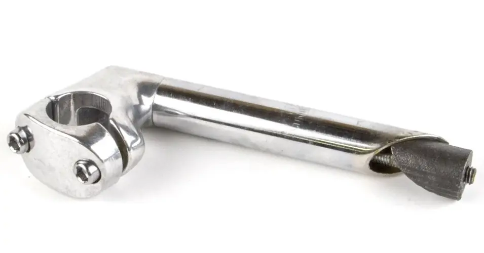Ajánlat Csepel 22,2 mm ékes kormányszár (stucni) 25,4 x 40 mm, acél, ezüst