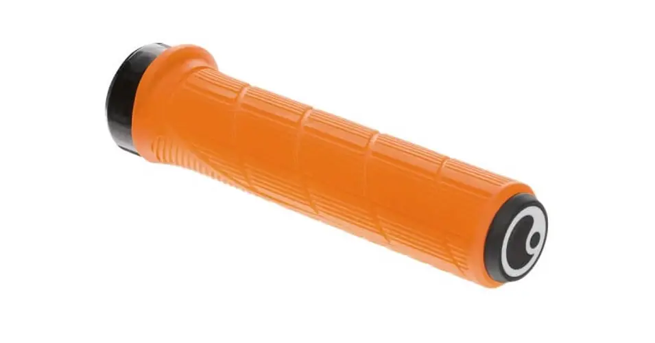Kiárusítás Ergon GD1 EVO Factory bilincses MTB markolat, narancs, fekete bilinccsel