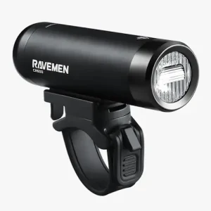 Ravemen CR600 USB-ről tölthető LED-es első lámpa, 600 lumen, fekete Szuper ajánlat