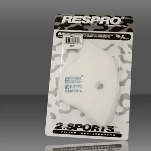 Csak ma Respro kerékpáros légszűrő maszkhoz szűrőbetét Sportsta maszkhoz, M-es méret, párban