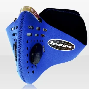 Respro Techno kerékpáros légszűrő maszk, kék, M-es méret Expressz kézbesítés