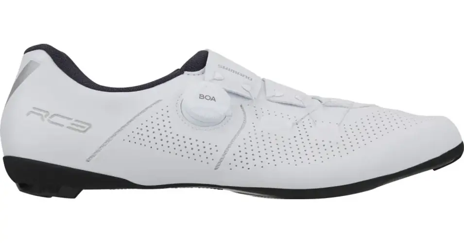 Shimano RC3 (SH-RC302) országúti kerékpáros cipő, SPD-SL, fehér, 43-as Vedd meg online
