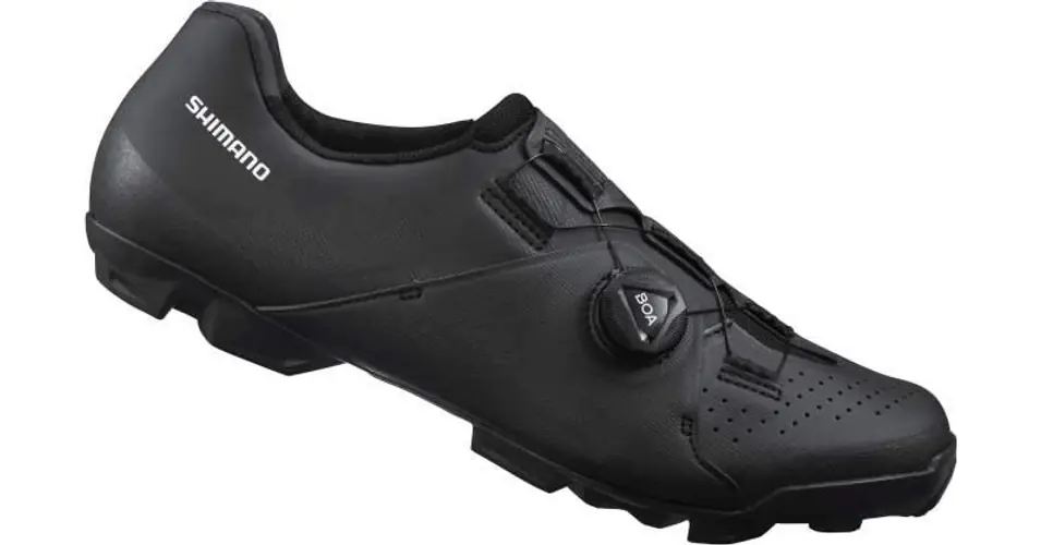 Shimano SH-XC300 MTB SPD kerékpáros cipő, fekete, 49-es Kedvezményes ár