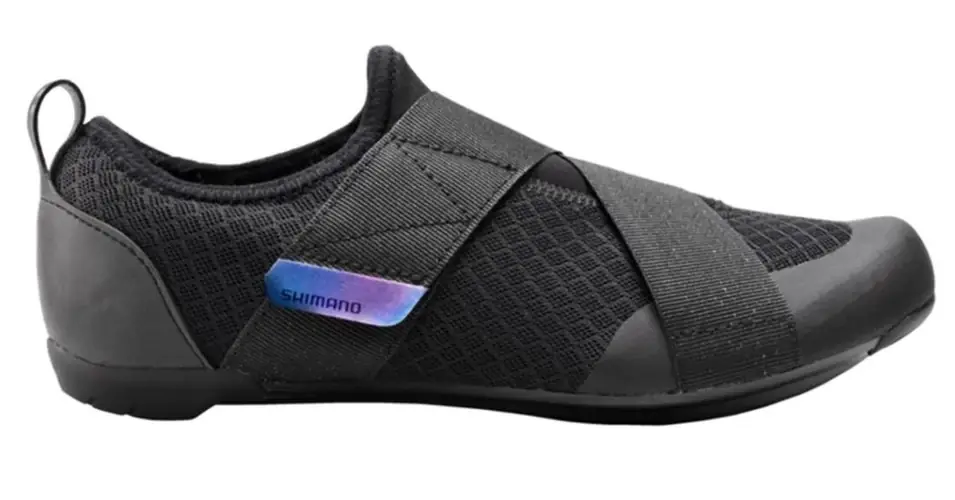 Kedvezmény Shimano IC100 spinning SPD és SPD-SL kerékpáros cipő, fekete, 42-es