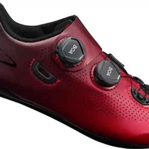 Kihagyhatatlan ajánlat Shimano SH-RC701 országúti kerékpáros cipő, SPD-SL, piros, 45-ös