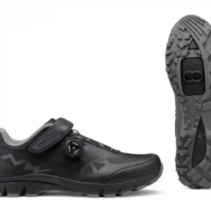 Akciós ár Northwave MTB All Terrain Corsair kerékpáros SPD cipő, fekete, 48-as