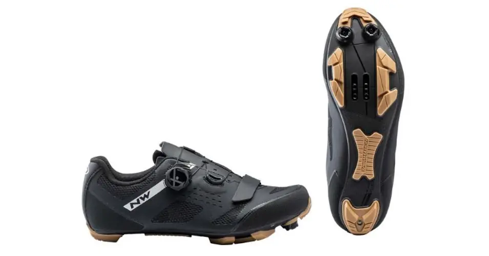Vedd meg most Northwave MTB Razer kerékpáros SPD cipő, fekete-méz, 47-es