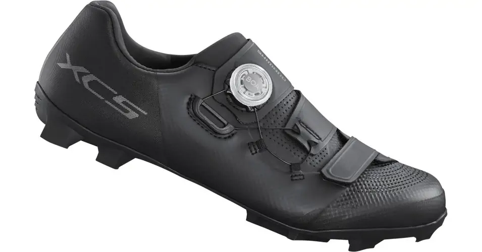 Akció Shimano SH-XC502 MTB SPD kerékpáros cipő, fekete, 43-as
