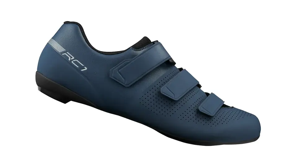 Shimano RC1 (SH-RC102) országúti kerékpáros cipő, SPD-SL, tengerészkék, 44-es Kedvezményes ár