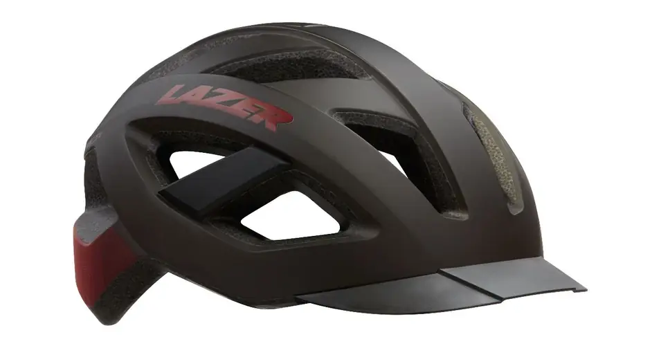 Nézd meg most Lazer Cameleon+ Net bukósisak, unisex, M-es méret (55-59 cm), matt fekete-piros