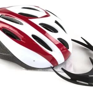 BTA Rider unisex bukósisak, L-es (58-61 cm), fehér-piros Ajánlat