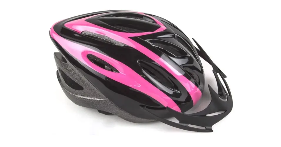 BTA Rider unisex bukósisak, L-es (58-61 cm), fekete-rózsaszín Biztonságos fizetés