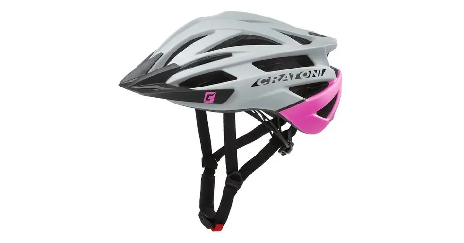 Cratoni Agravic MTB bukósisak L-XL-es (58-62 cm), szürke-rózsaszín Expressz szállítás