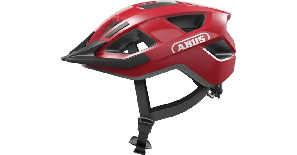 ABUS Aduro 3.0 kerékpáros bukósisak, S (51-55 cm), tűzpiros Akció