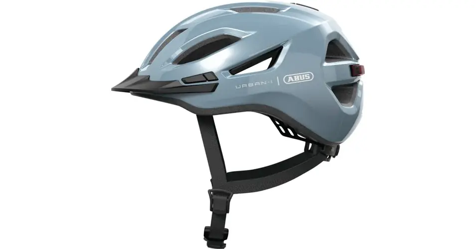ABUS Urban-I 4.0 városi bukósisak, LED világítással, S (51-55 cm), világoskék Prémium