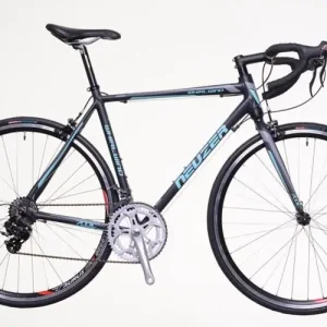 Végkiárusítás Neuzer Whirlwind 70 2018 országúti kerékpár, 14s, alumínium, 58 cm, fekete-türkiz-ezüst