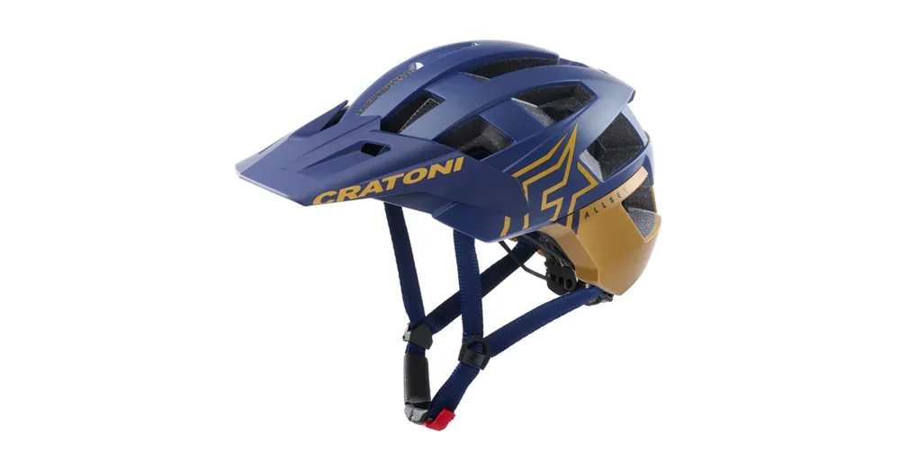 Expressz szállítás Cratoni Sisak PRO Allset Blue-gold matt M-L 58-61cm
