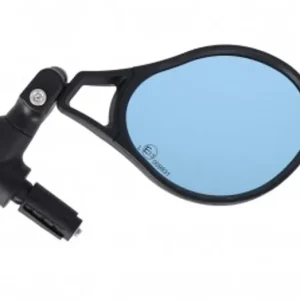 XLC Visszapillantó tükör pedelec, kormányvégbe, 14,8-23mm, jobb, törésbiztos acél Blue HD MR-K29 Szezonális akció