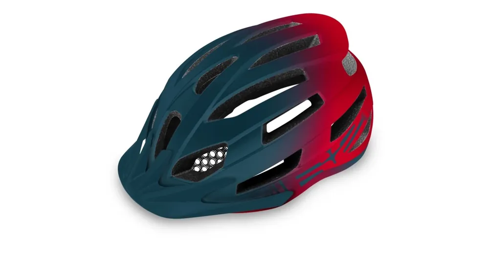 Legkelendőbb R2 Bukósisak ATH33E/M Inmold SPIRIT matt sötétzöld/piros (54 - 58cm)