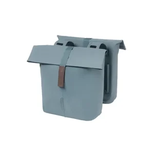 Árengedmény Basil dupla táska City Double Bag Vegan bőr, Universal Bridge System, grafitkék