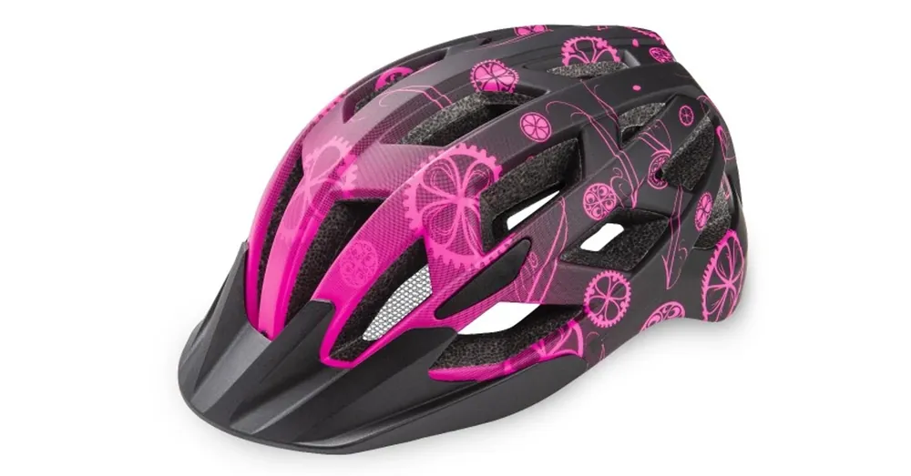 R2 Bukósisak gyerek LUMEN JUNIOR (gyerek) ATH20H/S Inmold, ledes, pink (rózsaszín)/fekete (52 - 55 cm) Bestseller