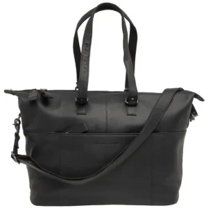 Ajánlat Newlooxs Kézitáska Verla Leather Fekete 21L 34X18X44Cm
