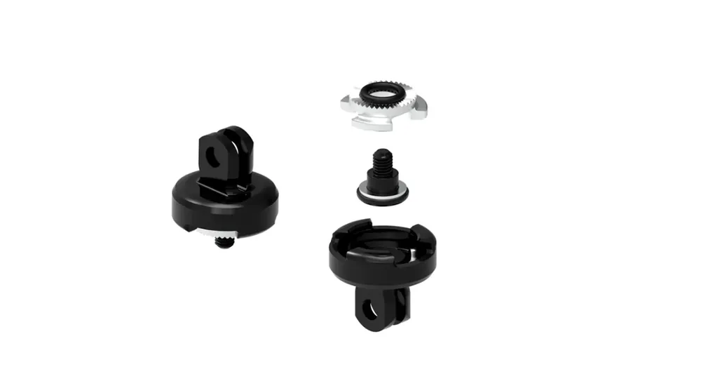 Szezonális akció Lezyne Lámpa Alkatrész Led Qpro Mount (1-Led-Qpromt-V104)
