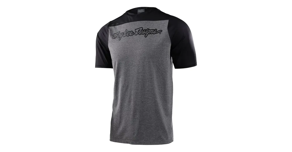 Troy Lee Designs mez rövid ujjú skyline signature heather gray / black L Népszerű